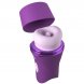 Foto 1: ESTIMULADOR COM SUC��O FANTASY FOR HER - LUSH KISS PLUSH ROXO SUCTION & LICKING CLITORAL