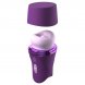 Foto 2: ESTIMULADOR COM SUC��O FANTASY FOR HER - LUSH KISS PLUSH ROXO SUCTION & LICKING CLITORAL