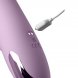 Foto 3: VIBRADOR COM ESTIMULADOR DE CLIT�RIS FANTASY PARA HER - G-TOUCH PULSE PRO ROXO & CLITORAL RABBIT