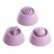 Foto 5: VIBRADOR COM ESTIMULADOR DE CLIT�RIS FANTASY PARA HER - G-TOUCH PULSE PRO ROXO & CLITORAL RABBIT