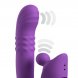 Foto 2: VIBRADOR COM ESTIMULADOR DE CLIT�RIS FANTASY PARA HER - HARMONI PRO ROXO & CLITORAL RABBIT