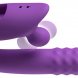 Foto 4: VIBRADOR COM ESTIMULADOR DE CLIT�RIS FANTASY PARA HER - HARMONI PRO ROXO & CLITORAL RABBIT