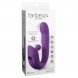 Foto 7: VIBRADOR COM ESTIMULADOR DE CLIT�RIS FANTASY PARA HER - HARMONI PRO ROXO & CLITORAL RABBIT