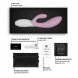 Foto 5: VIBRADOR COM ESTIMULA��O DO PONTO G LELO - INA TWIST DOUBLE RABBIT PARA E CLITORIS ROSA