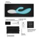 Foto 5: VIBRADOR COM ESTIMULA��O DO PONTO G LELO - INA TWIST DOUBLE RABBIT PARA E CLITORIS AZUL