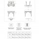 Foto 3: CONJUNTO LIVCO CORTI FASHION - SOLEDAD LC 20217 SUTI� + CUECA + GARTER CINTO L/XL