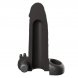 Foto 1: FANTASY X-TENSIONS - VIBRATING REAL FEEL 5CM PENIS EXTENSION SLEEVE BLACK