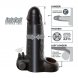 Foto 3: FANTASY X-TENSIONS - VIBRATING REAL FEEL 5CM PENIS EXTENSION SLEEVE BLACK