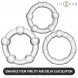 Foto 5: ANEL INTENSE - BOURNE CONJUNTO DE 3 PENIS RING