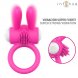 Foto 1: ANEL VIBRAT�RIO INTENSE - HOPPS VIBRATING PENIS RING COM ESTIMULADOR DE CLIT�RIS ROSA