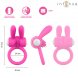 Foto 2: ANEL VIBRAT�RIO INTENSE - HOPPS VIBRATING PENIS RING COM ESTIMULADOR DE CLIT�RIS ROSA