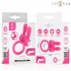 Foto 3: ANEL VIBRAT�RIO INTENSE - HOPPS VIBRATING PENIS RING COM ESTIMULADOR DE CLIT�RIS ROSA