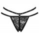 Foto 2: TANGA COM ABERTURA LIVCO CORSETTI FASHION - NOMADE PRETO
