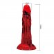 Foto 4: DILDO POWER MONSTERS - MINOTAUR FANTASY COM VENTOSA 21 CM VERMELHO & PRETO