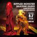 Foto 6: DILDO POWER MONSTERS - MINOTAUR FANTASY COM VENTOSA 21 CM VERMELHO & PRETO