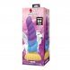Foto 2: POWER MONSTERS - UNICORN TRICOLOR FANTASY SILICONE DILDO 22 CM Ø 5 CM