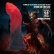 Foto 6: POWER MONSTERS - INFERNAL GOLIATH BICOLOR FANTASY SILICONE DILDO 25 CM Ø 6 CM