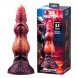 Foto 5: POWER MONSTERS - SAVAGE BEASTLORD TRICOLOR FANTASY SILICONE DILDO 24 CM Ø 5 CM