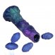 Foto 4: POWER MONSTERS - DUSKWALKER SENTINEL TRICOLOR INFLATABLE FANTASY SILICONE DILDO 23 CM Ø 5 CM