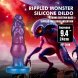 Foto 6: POWER MONSTERS - RIFT TITAN BICOLOR INFLATABLE FANTASY SILICONE DILDO 24 CM Ø 5 CM