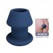 Foto 1: PLUG MR PLAY - JACK AZUL SILICONE HOLLOW ANAL TAMANHO S