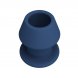 Foto 3: PLUG MR PLAY - JACK AZUL SILICONE HOLLOW ANAL TAMANHO S