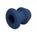 Foto 4: PLUG MR PLAY - JACK AZUL SILICONE HOLLOW ANAL TAMANHO S