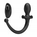 Foto 2: PLUG COM COMANDO REMOTO MR PLAY - WIRELESS ANAL E PERINEUM VIBRATOR PRETO