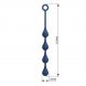 Foto 7: P�ROLAS ANAIS EM SILICONE MR PLAY - AZUL TAMANHO M 33 CM