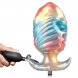 Foto 3: PLUG POWER MONSTERS - EBON LEVIATHAN TRICOLOR INFL�VEL FANTASY ANAL 18 CM