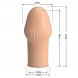 Foto 7: PRETTY LOVE - HUEL PENIS SLEEVE GET YOUR PENIS THICKER FLESH COLOR