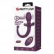 Foto 3: PLUG VIBRAT�RIO COM COMANDO REMOTO PRETTY LOVE - LIOEA VIBRATING ANAL COM TAIL 12 FUNCTIONS ROXO