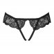 Foto 3: TANGA COM ABERTURA LIVCO CORSETTI FASHION - LOVE STORY LC 90679 CUECA PRETO L/XL