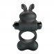 Foto 4: ANEL VIBRAT�RIO PRETTY LOVE - VIBRATING PENIS RING COM BUNNY STIMULATOR 10 FUNCTIONS PRETO