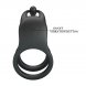 Foto 1: ANEL VIBRAT�RIO RECARREG�VEL PRETTY LOVE - GOODWIN DOUBLE VIBRATING COCK RING PRETO
