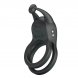 Foto 3: ANEL VIBRAT�RIO RECARREG�VEL PRETTY LOVE - GOODWIN DOUBLE VIBRATING COCK RING PRETO