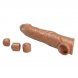 Foto 4: PRETTY LOVE - ADJUSTABLE PENIS EXTENSION SLEEVE 26 CM BROWN