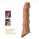 Foto 5: PRETTY LOVE - ADJUSTABLE PENIS EXTENSION SLEEVE 28 CM � 4.5 CM BROWN