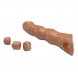 Foto 6: PRETTY LOVE - ADJUSTABLE PENIS EXTENSION SLEEVE 28 CM � 4.5 CM BROWN