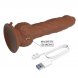 Foto 7: VIBRADOR REAL�STICO PRETTY LOVE - EREN THRUSTING 20.5 CM � 4.5 CM CASTANHO