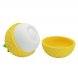 Foto 3: ESTIMULADOR COM SUC��O RECARREG�VEL PRETTY LOVE - SUCTION E THRUSTING CLITORAL AMARELO