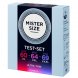 Foto 1: PRESERVATIVOS MISTER TAMANHO - SAMPLE PACK CONDOMS TAMANHO 60-64-69 MM (3 UNIDADES)