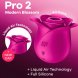 Foto 7: ESTIMULADOR COM VIBRA��O SATISFYER - AIR PULSE PRO 2 MODERN BLOSSOM