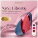 Foto 3: ESTIMULADOR DE CLIT�RIS WOMANIZER - NEXT LIBERTY 3D PLEASURE AIR CLITORAL AZUL/VERMELHO