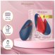 Foto 7: ESTIMULADOR DE CLIT�RIS WOMANIZER - NEXT LIBERTY 3D PLEASURE AIR CLITORAL AZUL/VERMELHO