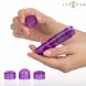 Foto 1: MASSAJADOR INTENSE - KURT MINI COM 4 INTERCHANGEABLE HEADS ROXO