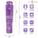 Foto 4: MASSAJADOR INTENSE - KURT MINI COM 4 INTERCHANGEABLE HEADS ROXO