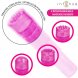 Foto 2: VIBRADOR INTENSE - KURT MINI MASSAGER COM 4 CABE�AS INTERCAMBI�VEIS ROSA