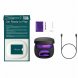 Foto 3: VIBRADOR PARA CASAL WE-VIBE - CHORUS PRO PREMIUM CASAIS VIBRATOR COSMIC ROXO