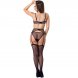 Foto 1: CONJUNTO LIVCO CORTI FASHION - KEILA LC 20245 SUTI� + GARTER CINTO + CUECA PRETO L/XL